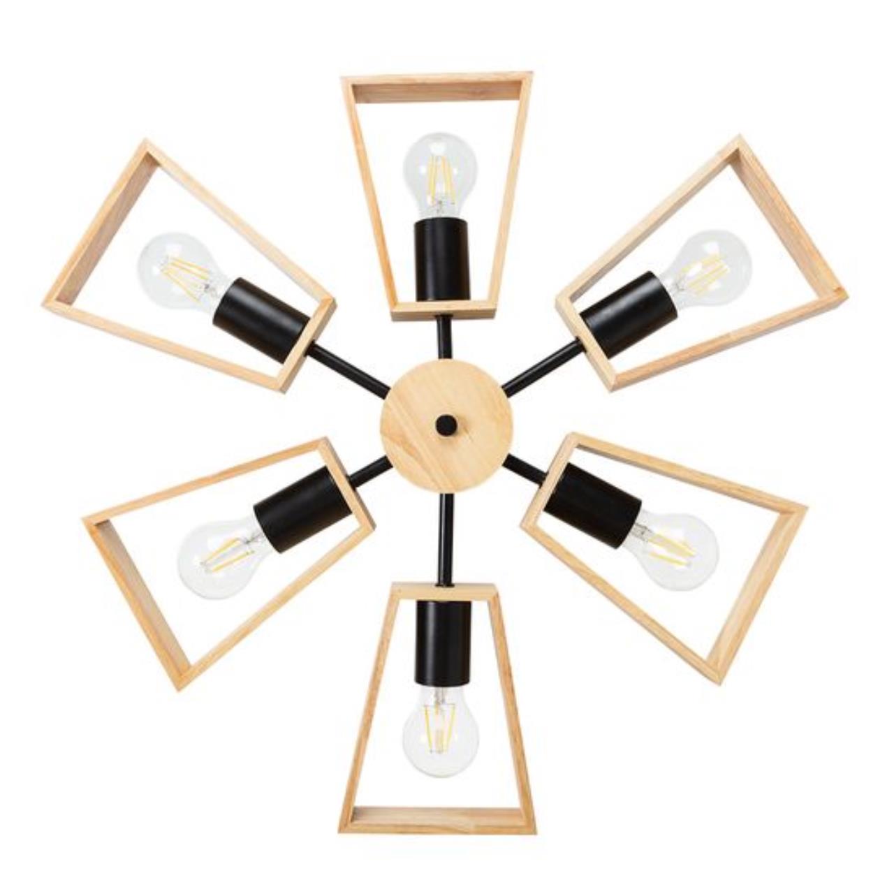 Картинка Потолочный светильник Arte Lamp Brussels A8030PL-6BK