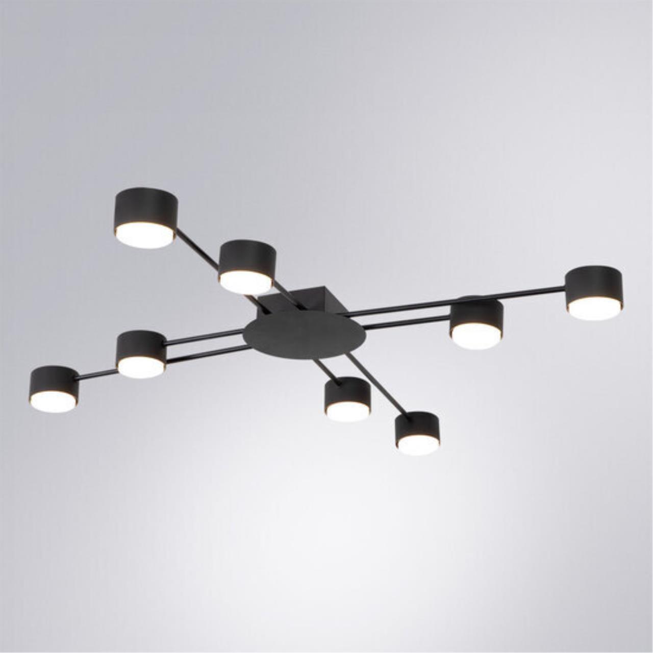 Картинка Потолочная люстра Arte Lamp TRACY A1527PL-8BK