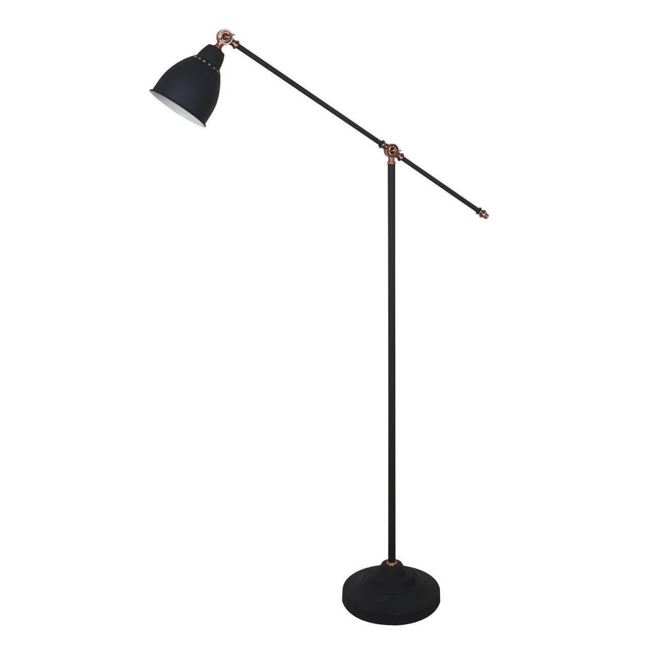 Торшер Arte Lamp Braccio A2054PN-1BK купить в Алматы svet.kz