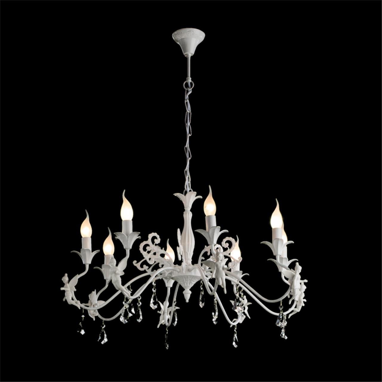 Картинка Подвесная люстра Arte Lamp Angelina A5349LM-8WH