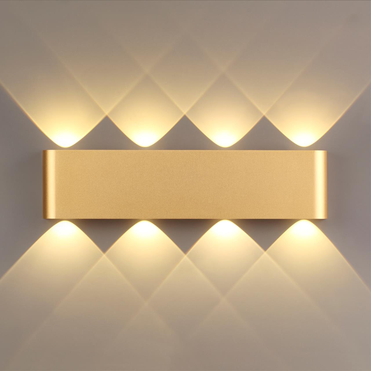 Картинка Настенный светодиодный светильник Odeon Light Hightech Magnum 3893/8WL