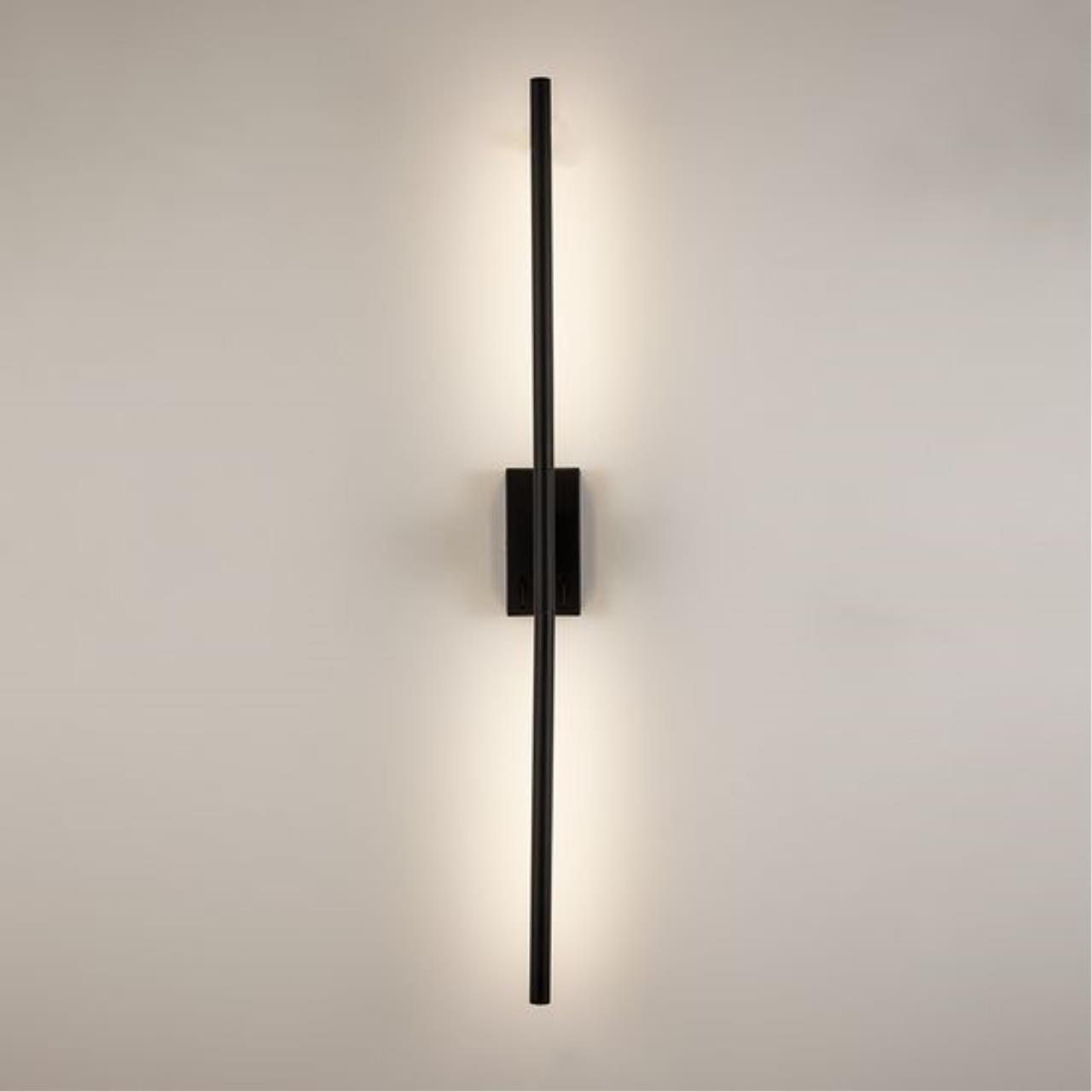 Картинка Настенный светильник Arte Lamp LINES A2029AP-1BK