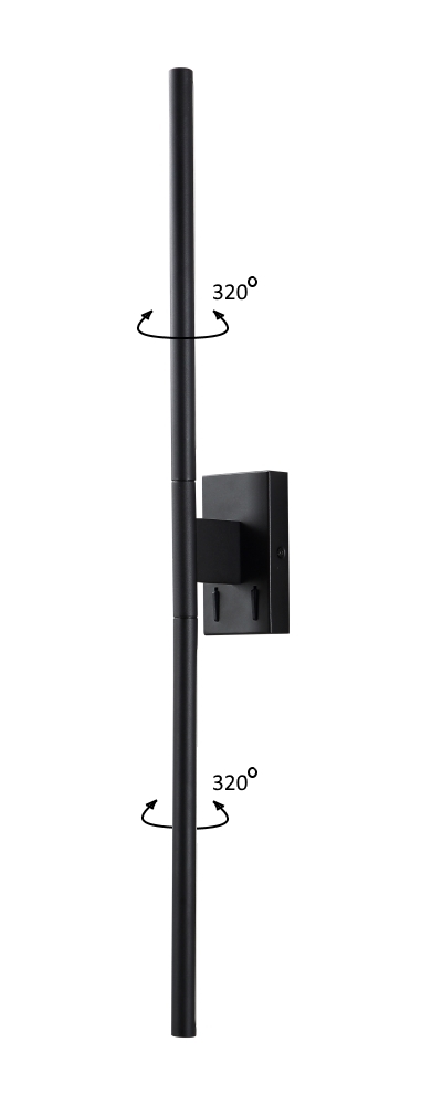 Картинка Бра Crystal Lux LARGO AP12W BLACK Crystal Lux 0780/412
