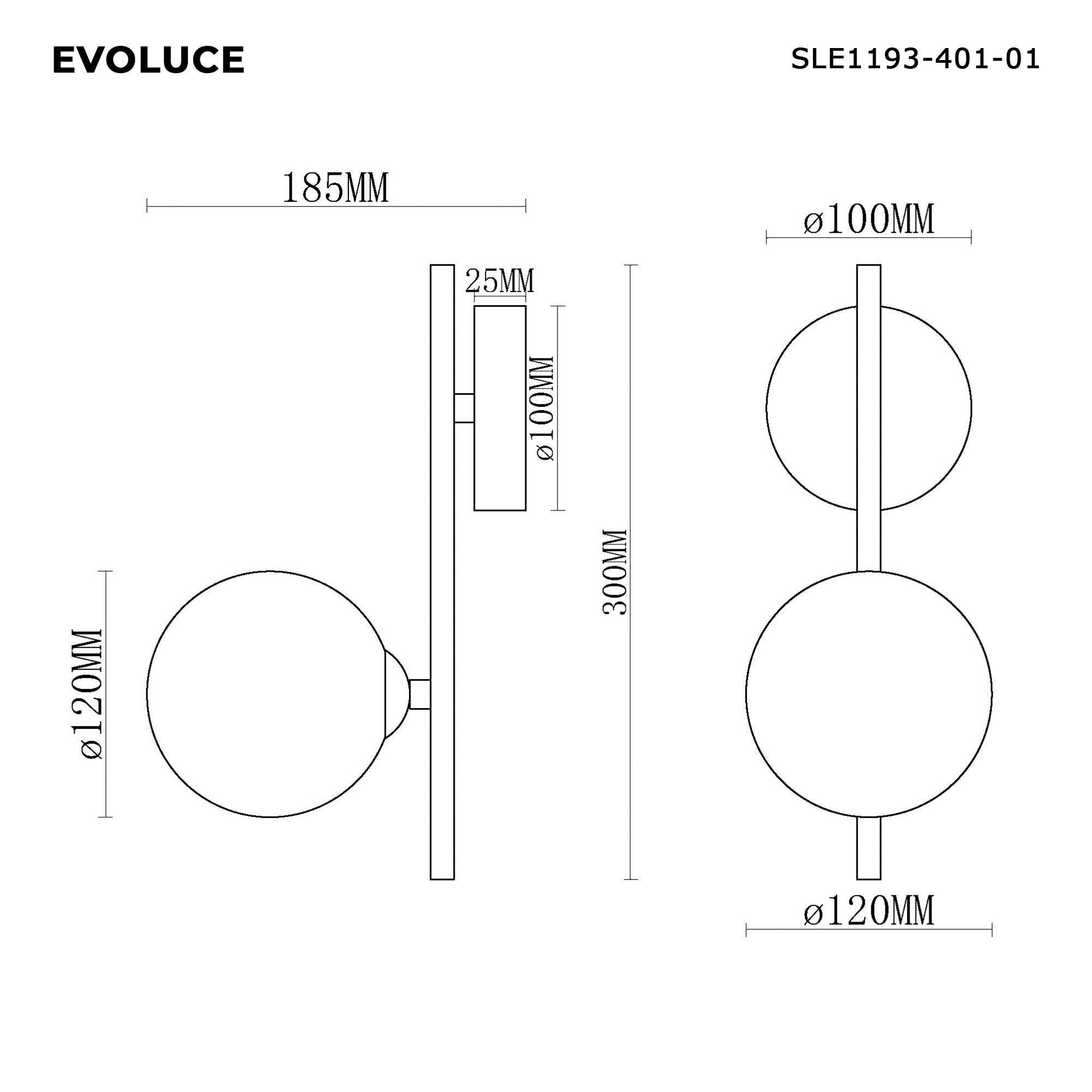 Картинка SLE1193-401-01 Светильник настенный 