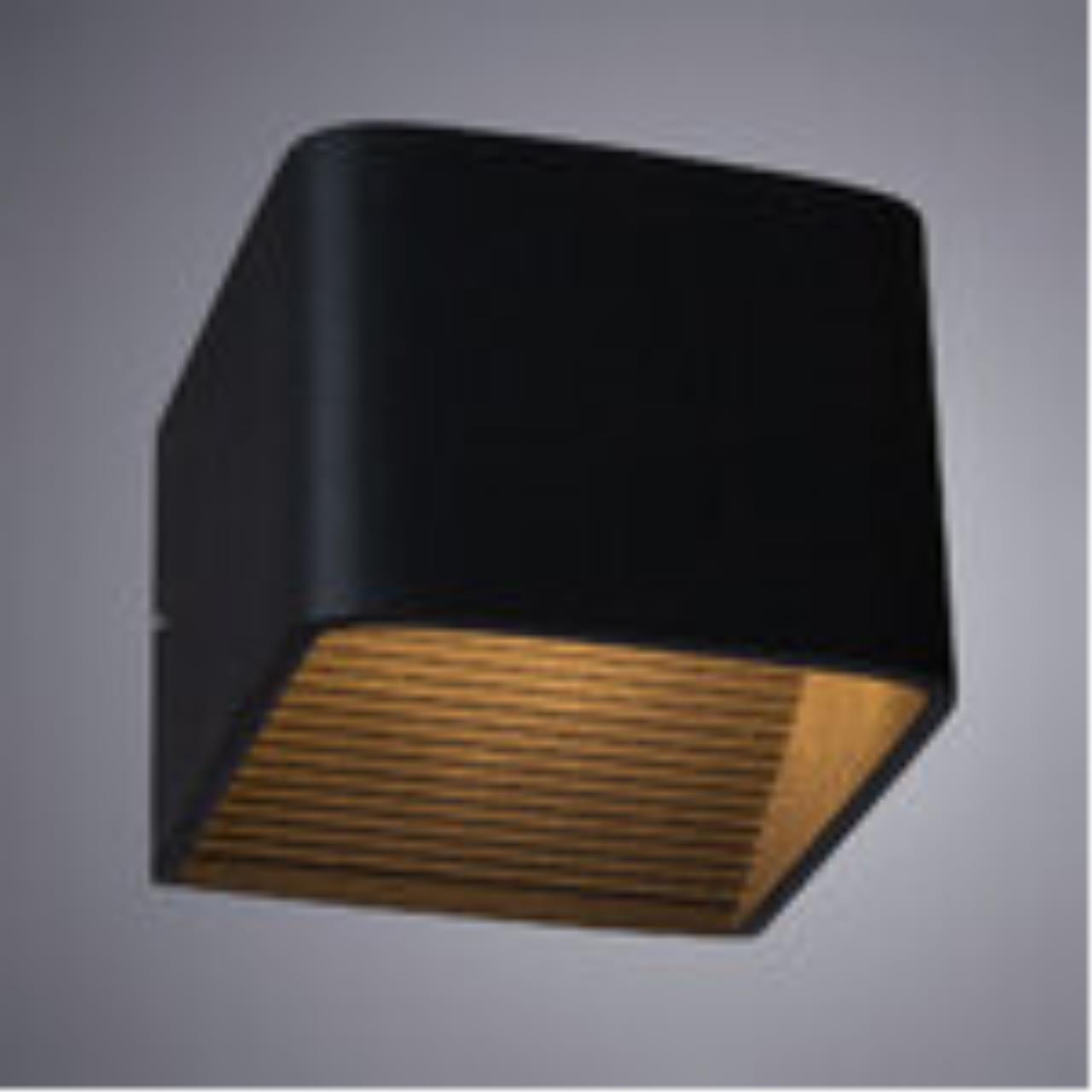 Картинка Настенный светодиодный светильник Arte Lamp Scatola A1423AP-1BK
