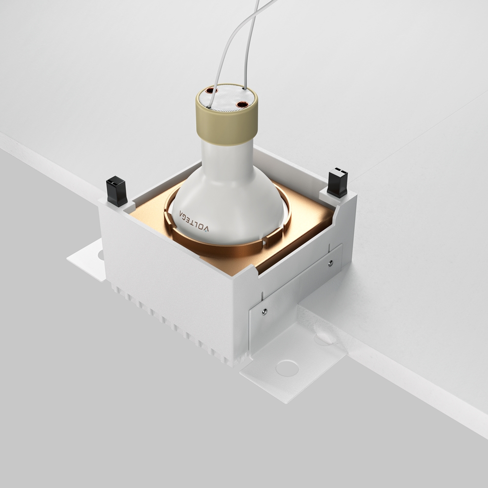 Картинка Встраиваемый светильник Technical DL051-01-GU10-SQ-WMG