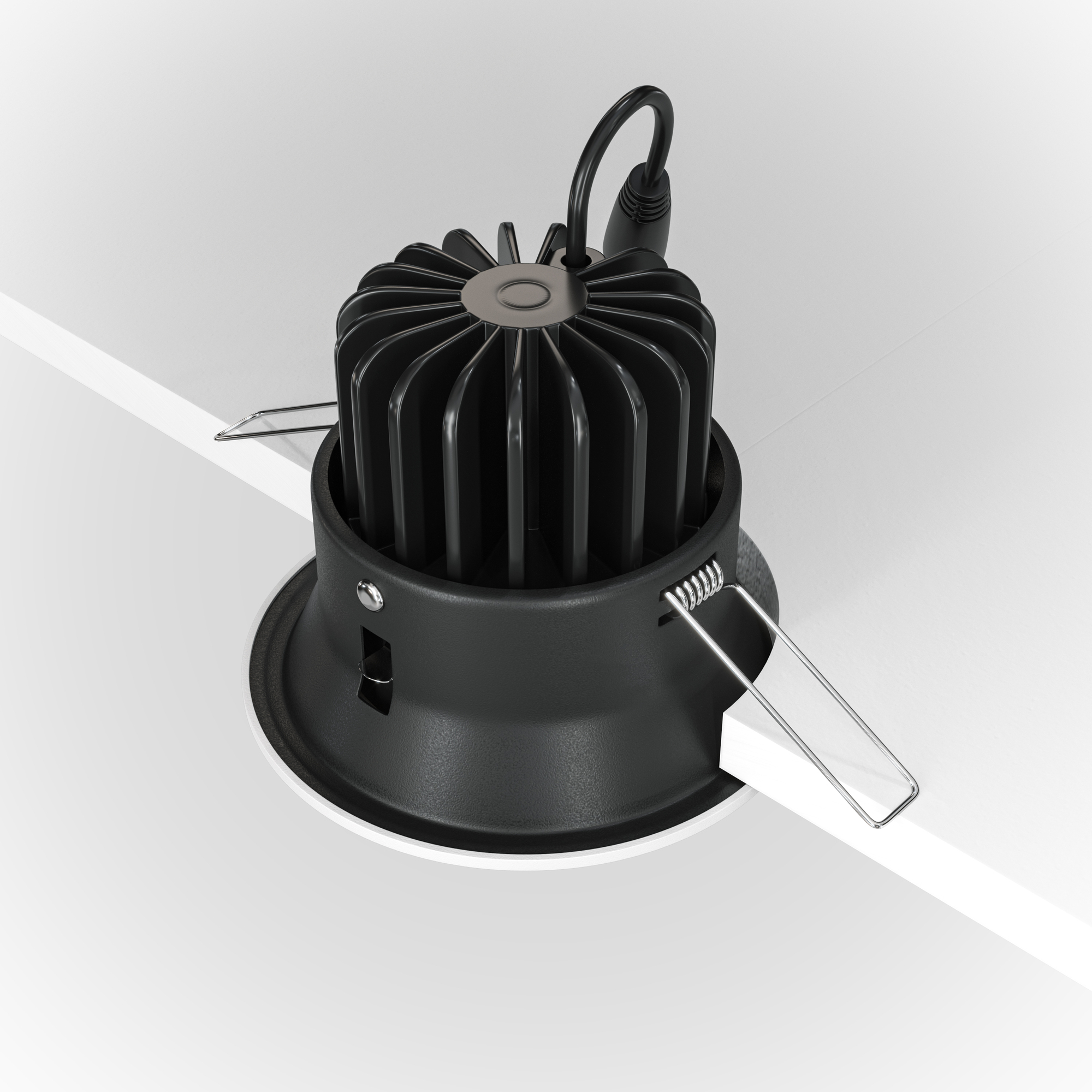 Картинка Встраиваемый светодиодный светильник Maytoni Zoom DL031-2-L12W