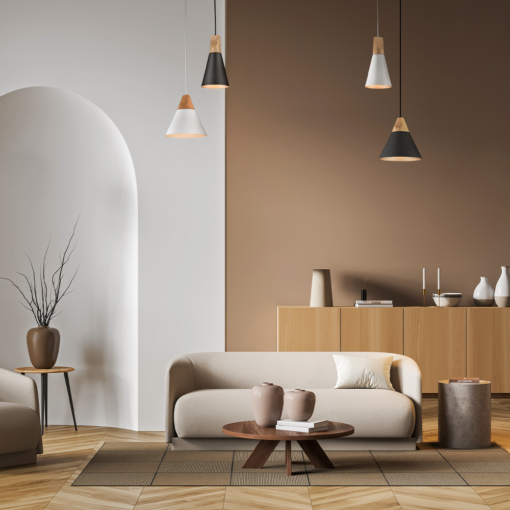 Картинка Подвесной светильник Maytoni Bicones P359-PL-140-W