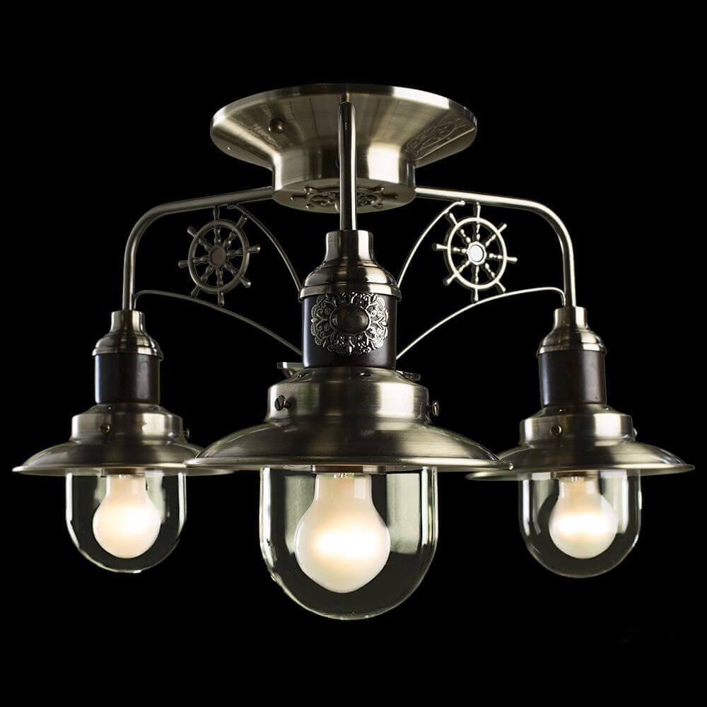 Картинка Потолочная люстра Arte Lamp Sailor A4524PL-3AB