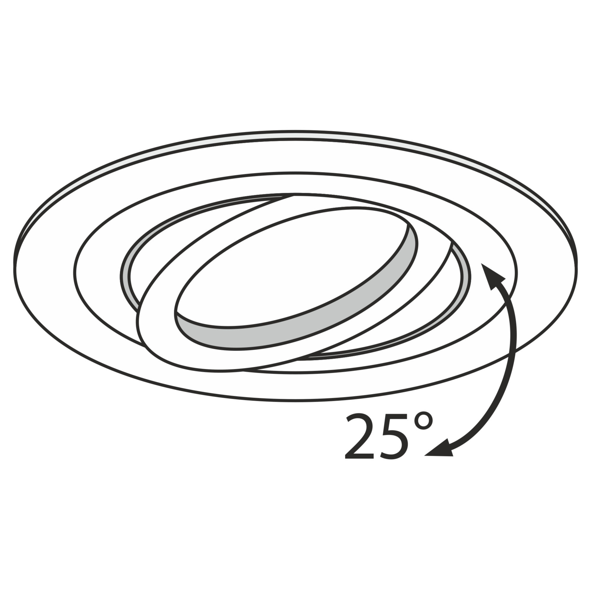Картинка Встраиваемый светильник Maytoni Atom DL023-2-01S