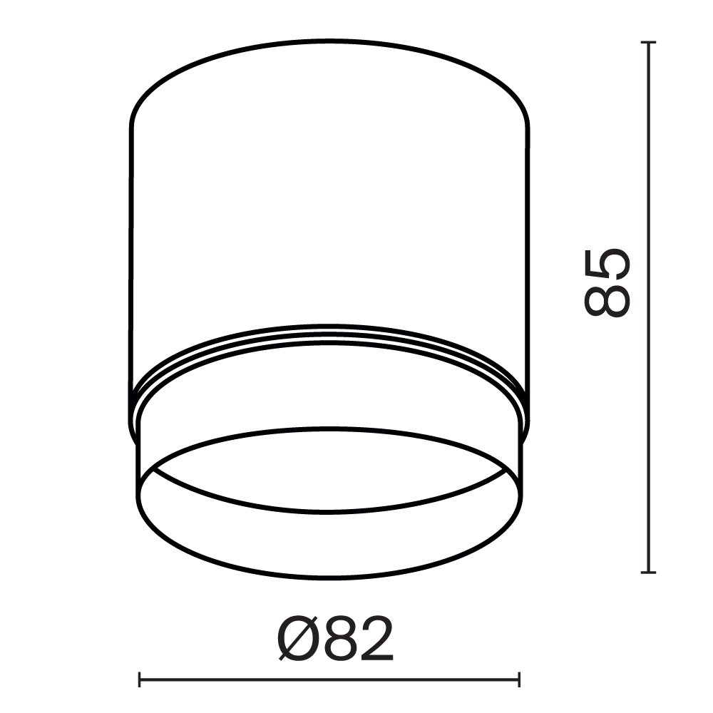 Картинка Потолочный светильник Technical C088CL-GX53-B