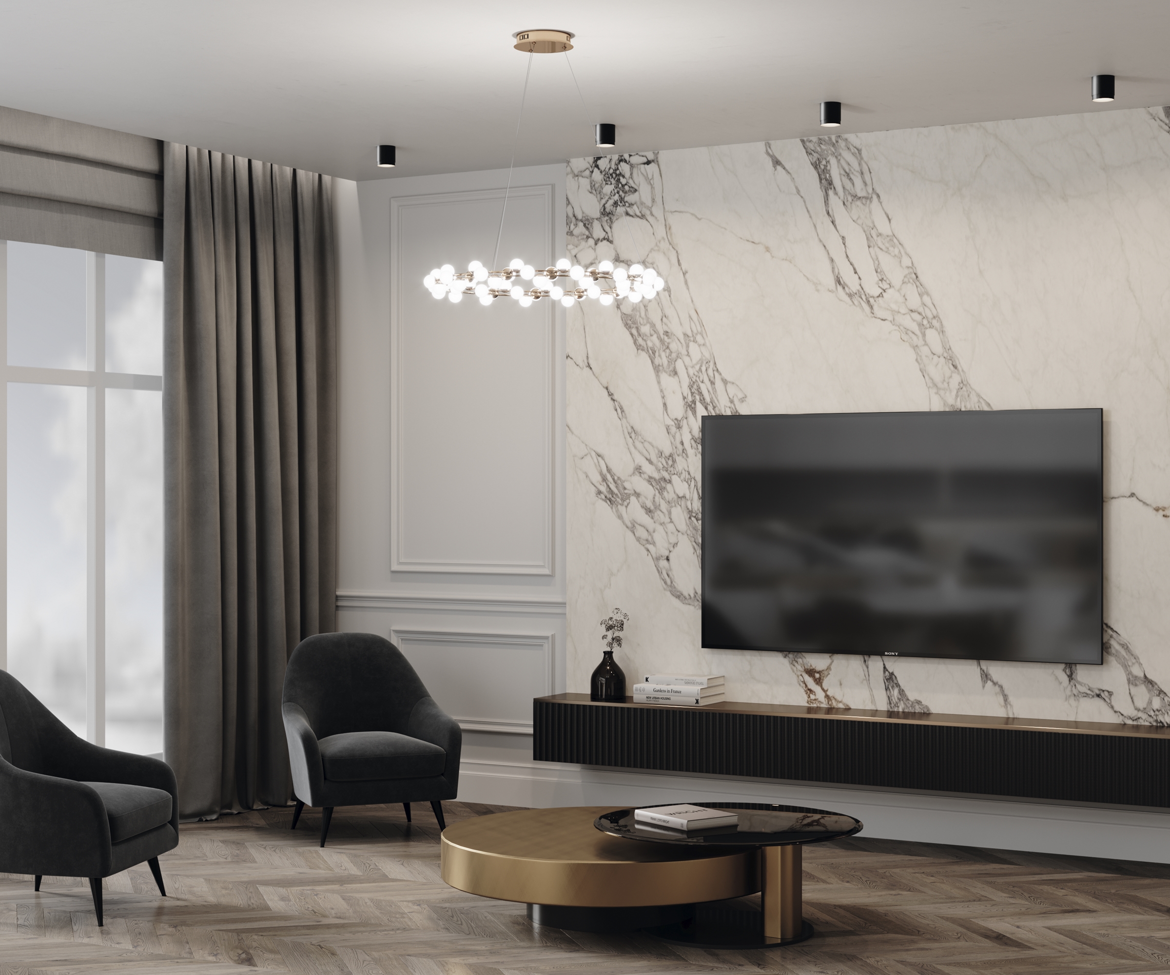 Картинка Потолочный светильник Technical C088CL-GX53-B