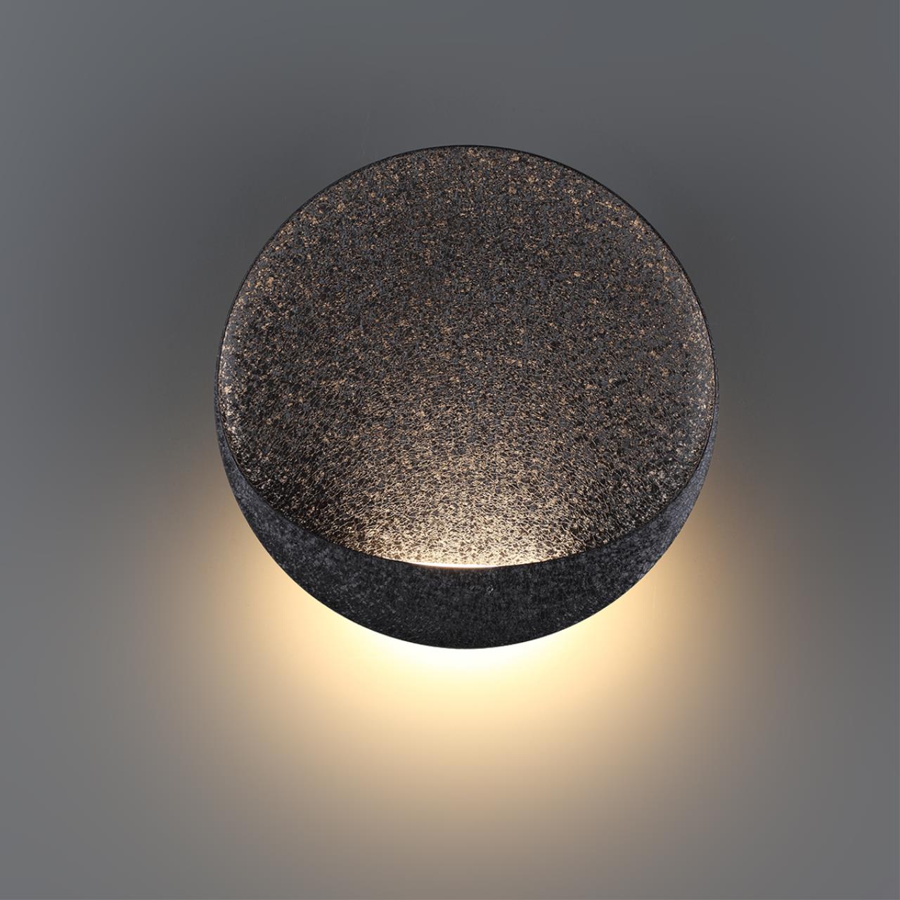 Картинка 7003/7WL Odeon Light  Настенный светильник черный VELA