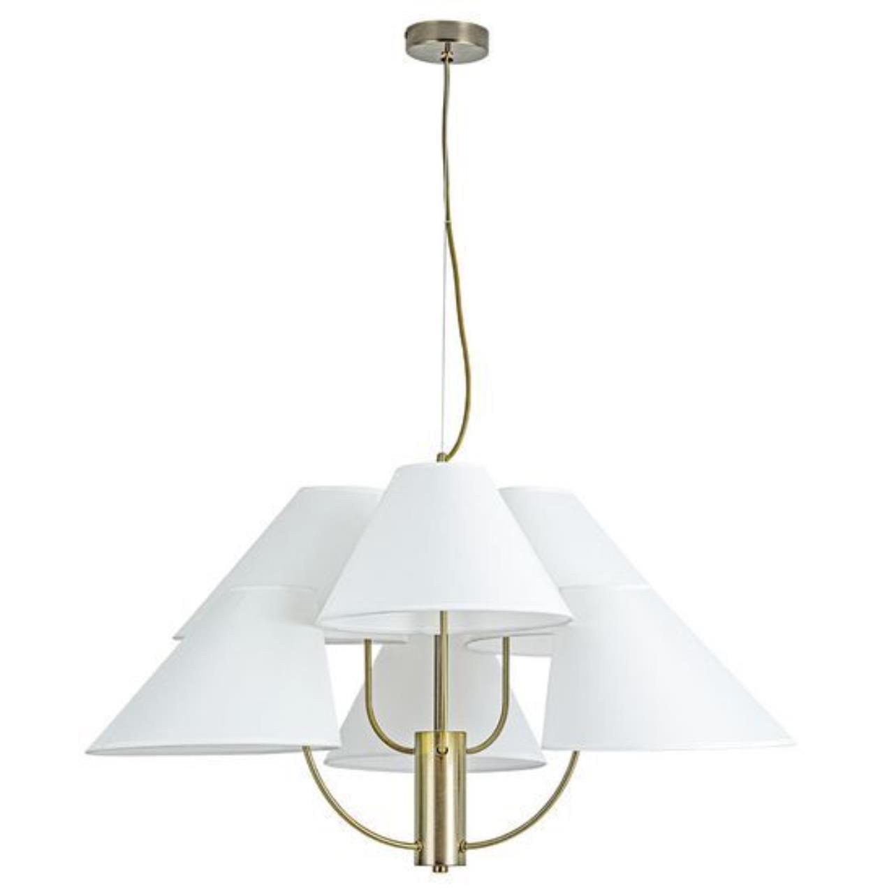 Картинка Подвесная люстра Arte Lamp RONDO A4086LM-6AB