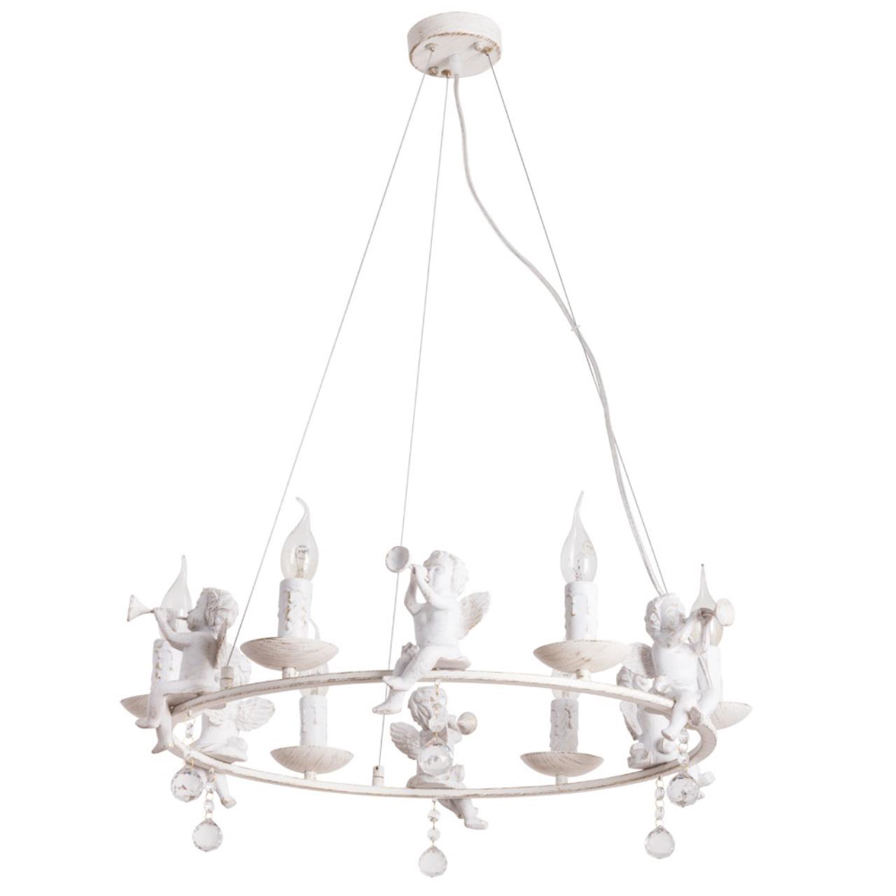 Картинка Подвесная люстра Arte Lamp Amur A1133SP-6WG