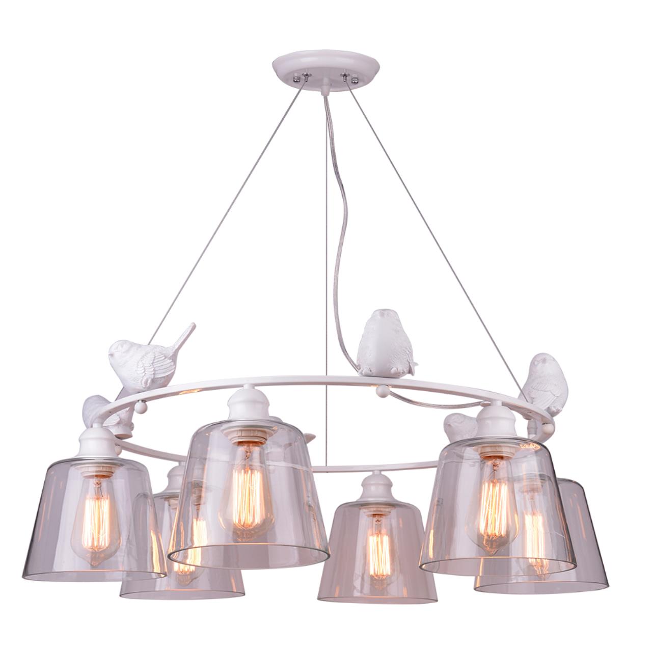 Картинка Подвесная люстра Arte Lamp Passero A4289LM-6WH