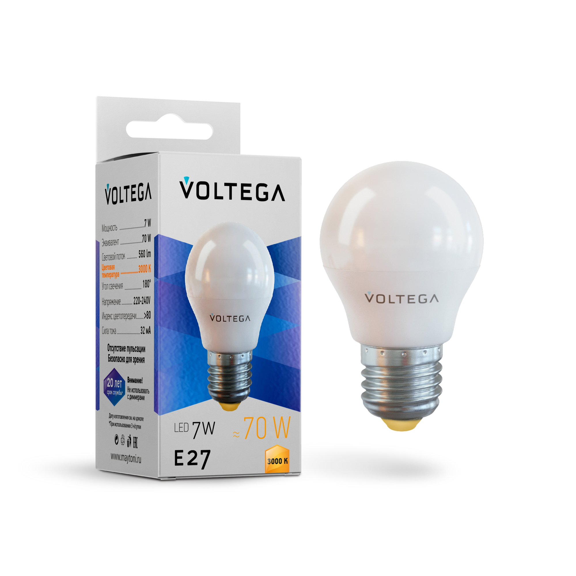 Картинка Лампочка Voltega 7243
