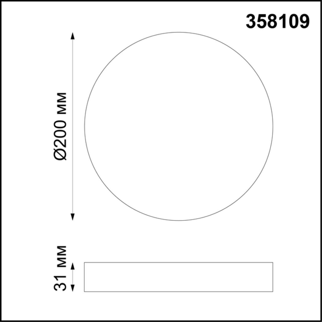 Картинка Потолочный светодиодный светильник Novotech Over Ornate 358109
