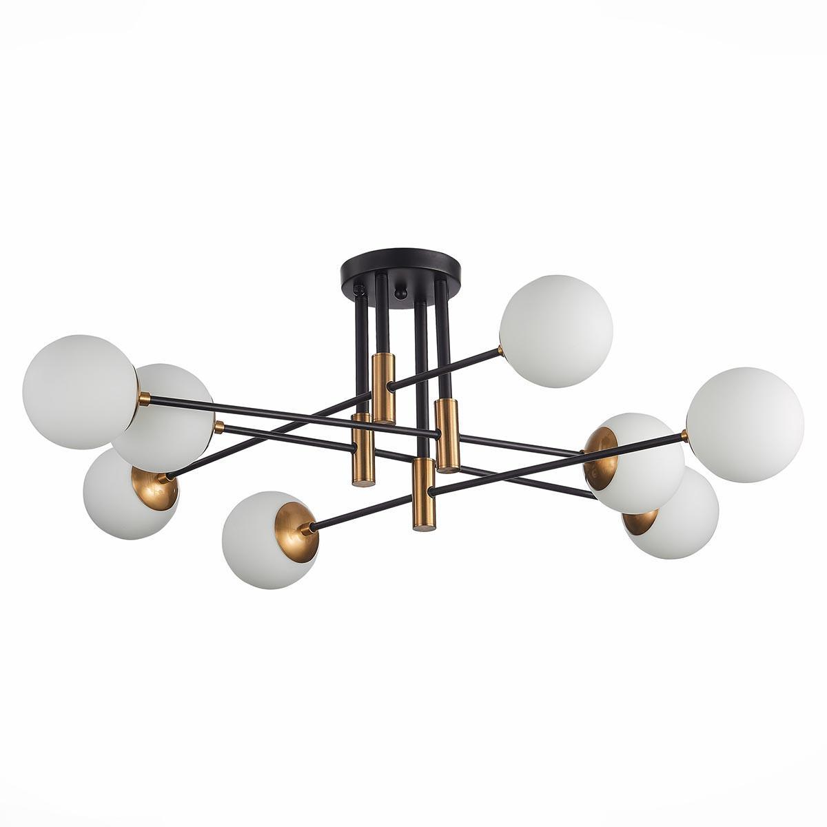 люстры потолочная люстра st luce limano sl1203.402.08, доставка по Казахстану 