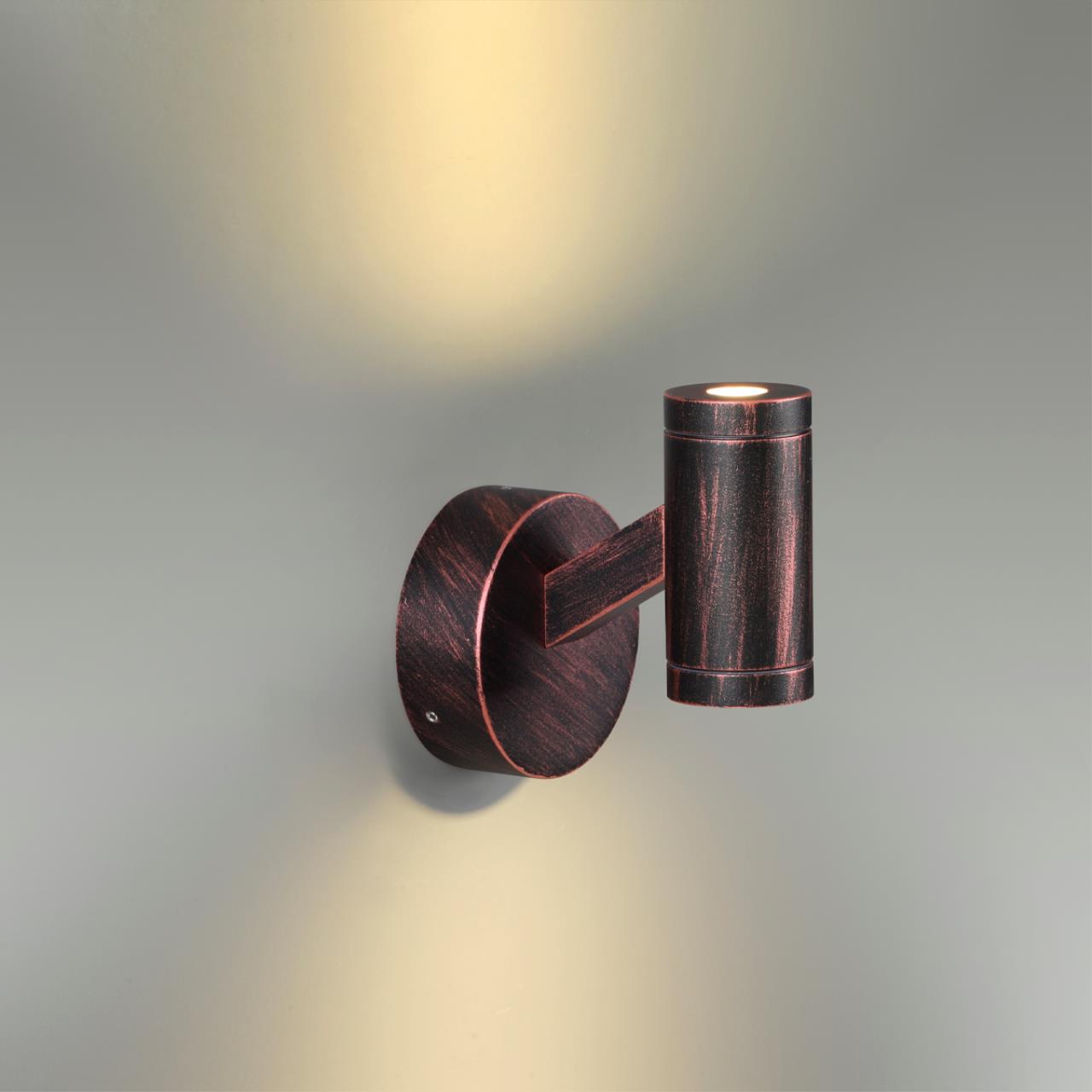 Картинка Уличный настенный светильник 6636/6BL Odeon Light
