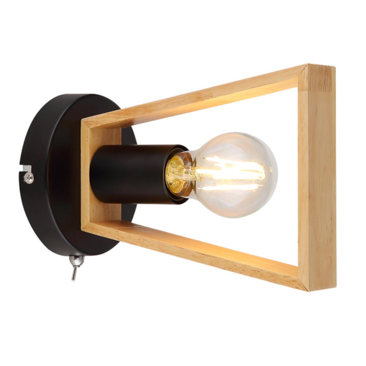 Картинка Настенный светильник Arte Lamp Brussels A8030AP-1BK