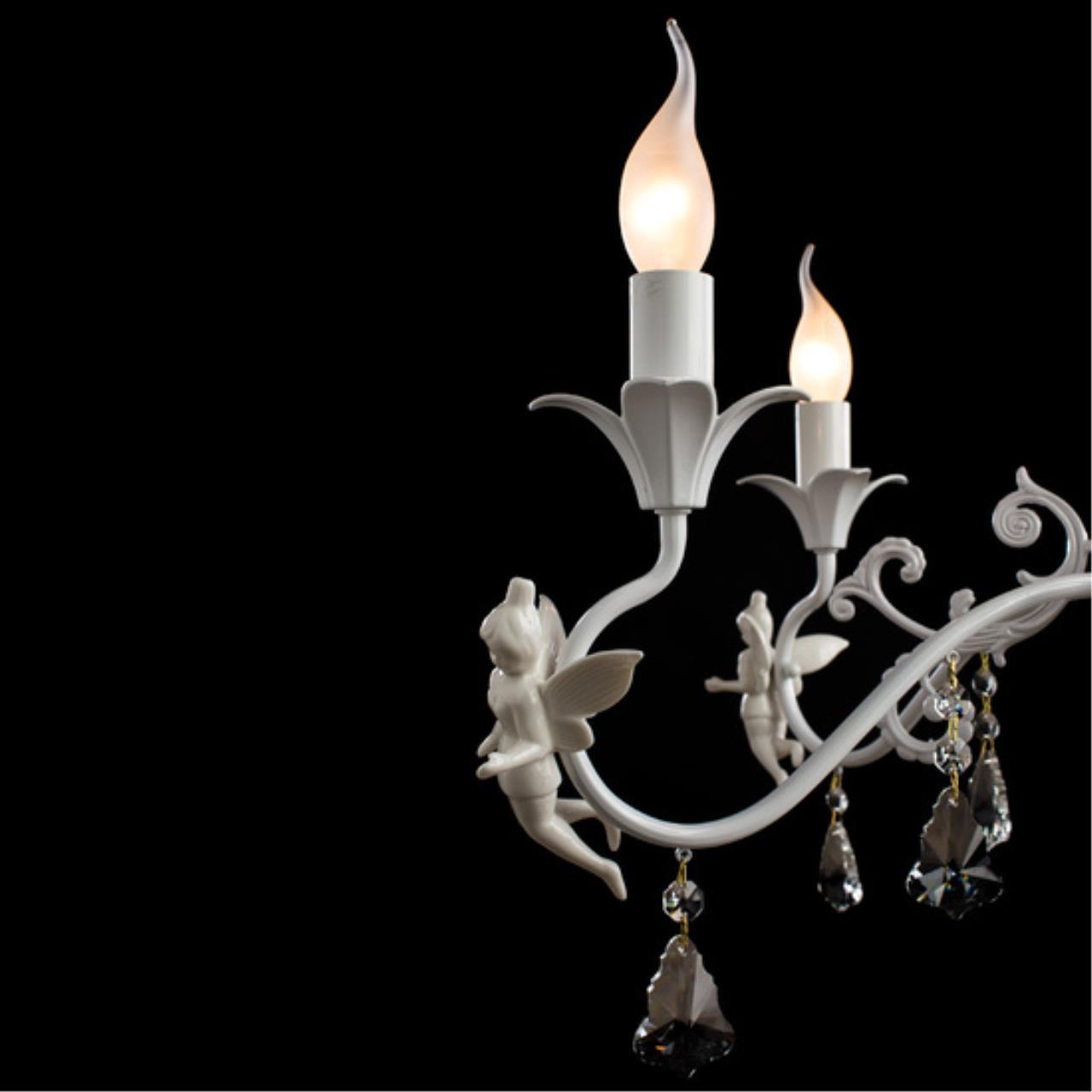 Картинка Подвесная люстра Arte Lamp Angelina A5349LM-5WH
