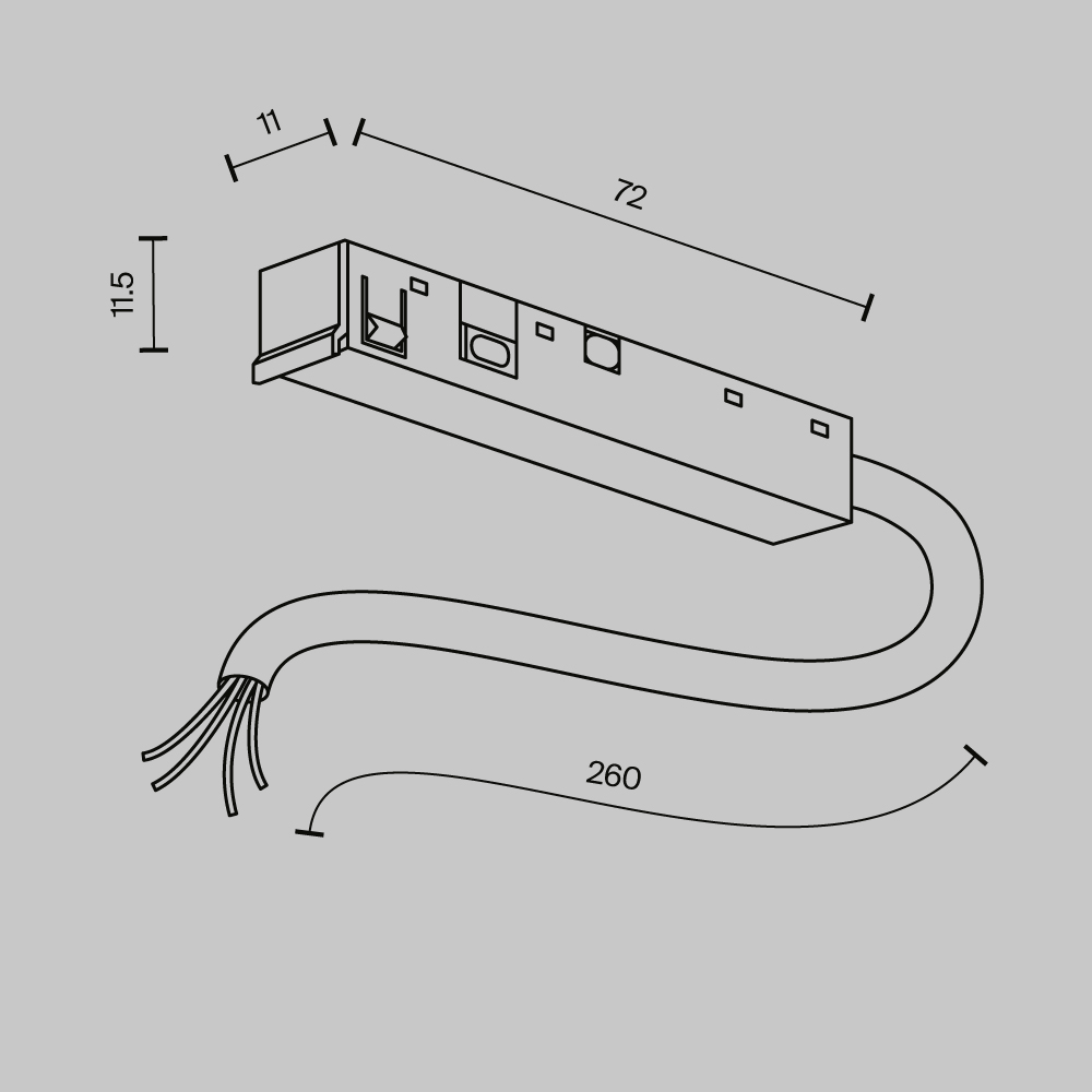 Картинка Ввод питания Exility X Technical TRA239B-42B