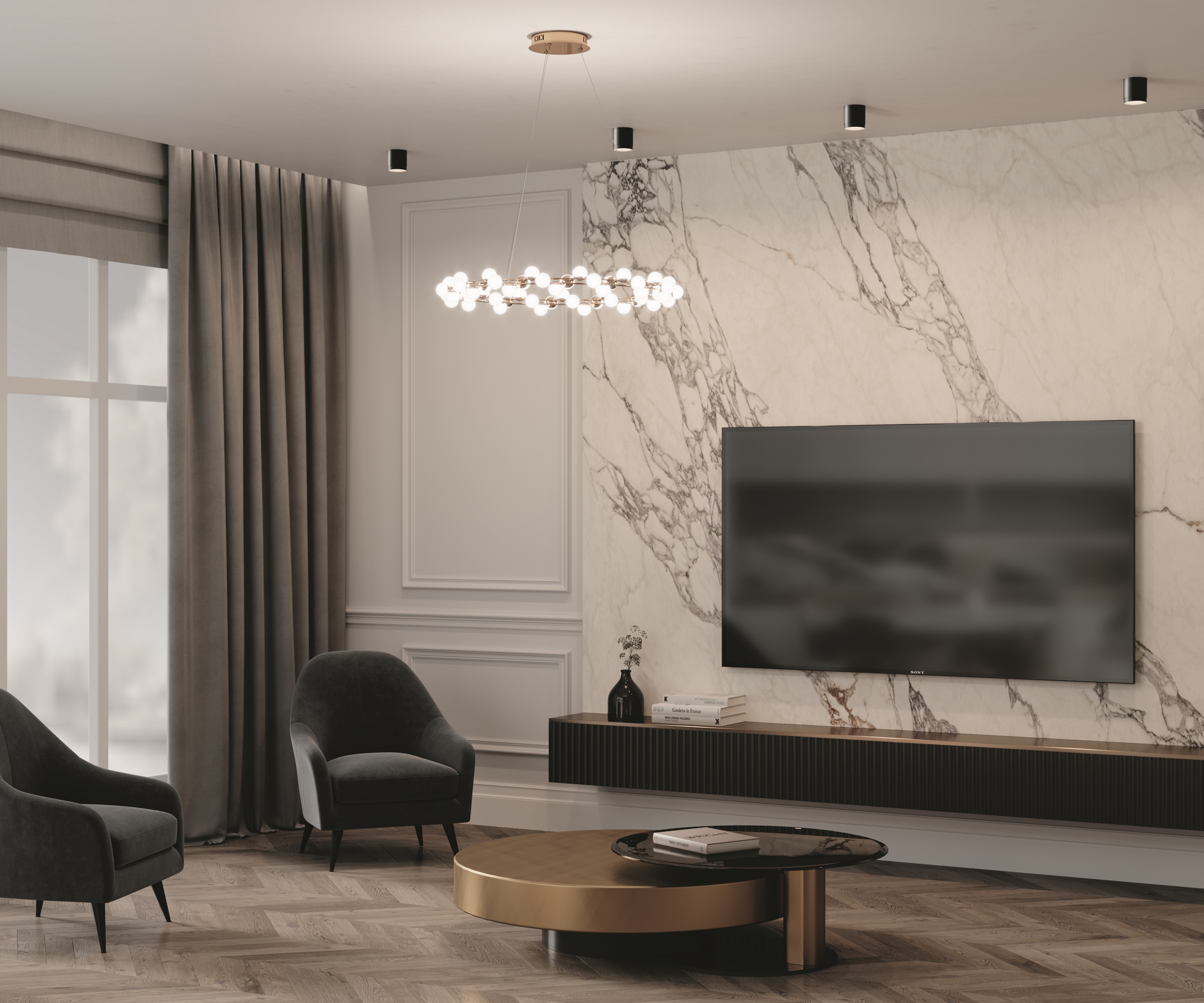Картинка Потолочный светильник Technical C088CL-GX53-B