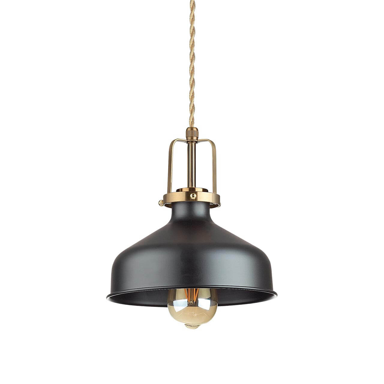 подвесной светильник ideal lux eris-2 sp1 nero 249063, доставка по Казахстану 