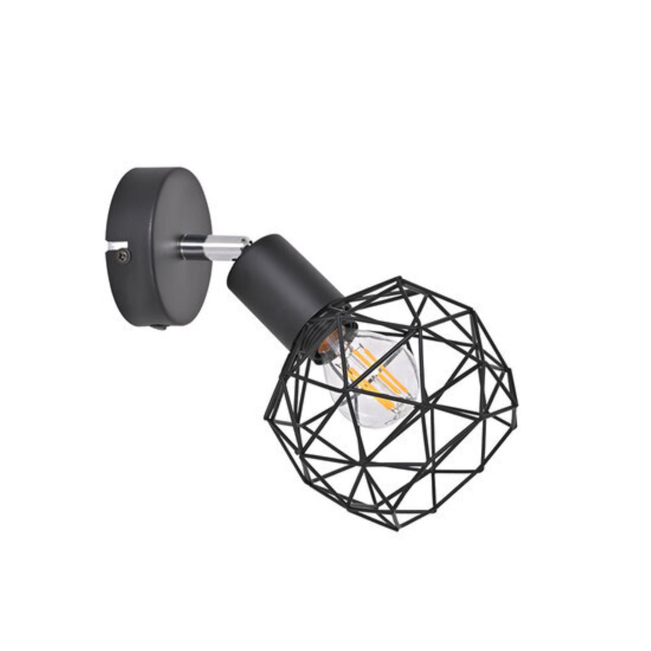 Картинка Настенный светильник Arte Lamp SOSPIRO A6141AP-1BK