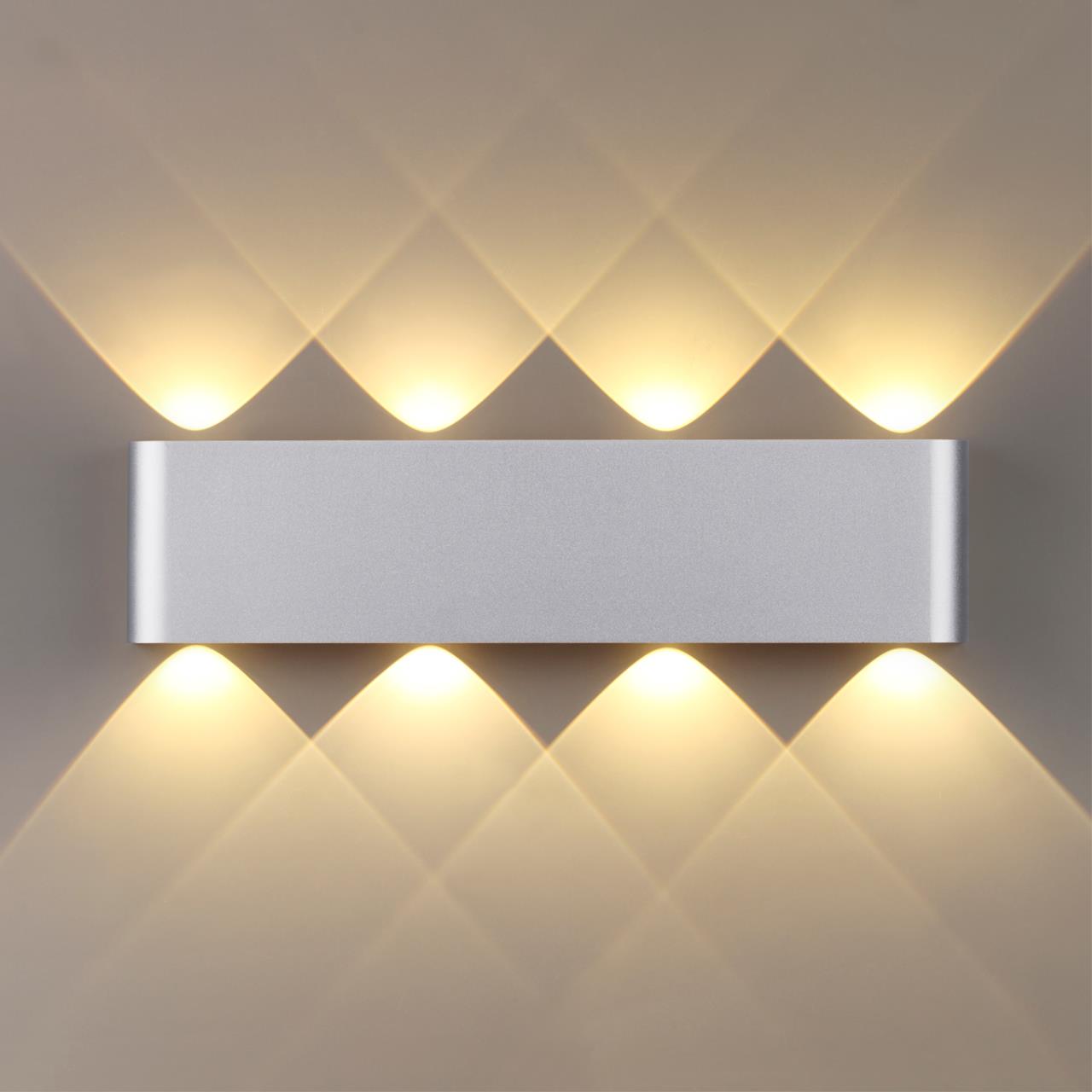 Картинка Настенный светодиодный светильник Odeon Light Hightech Magnum 4217/8WL