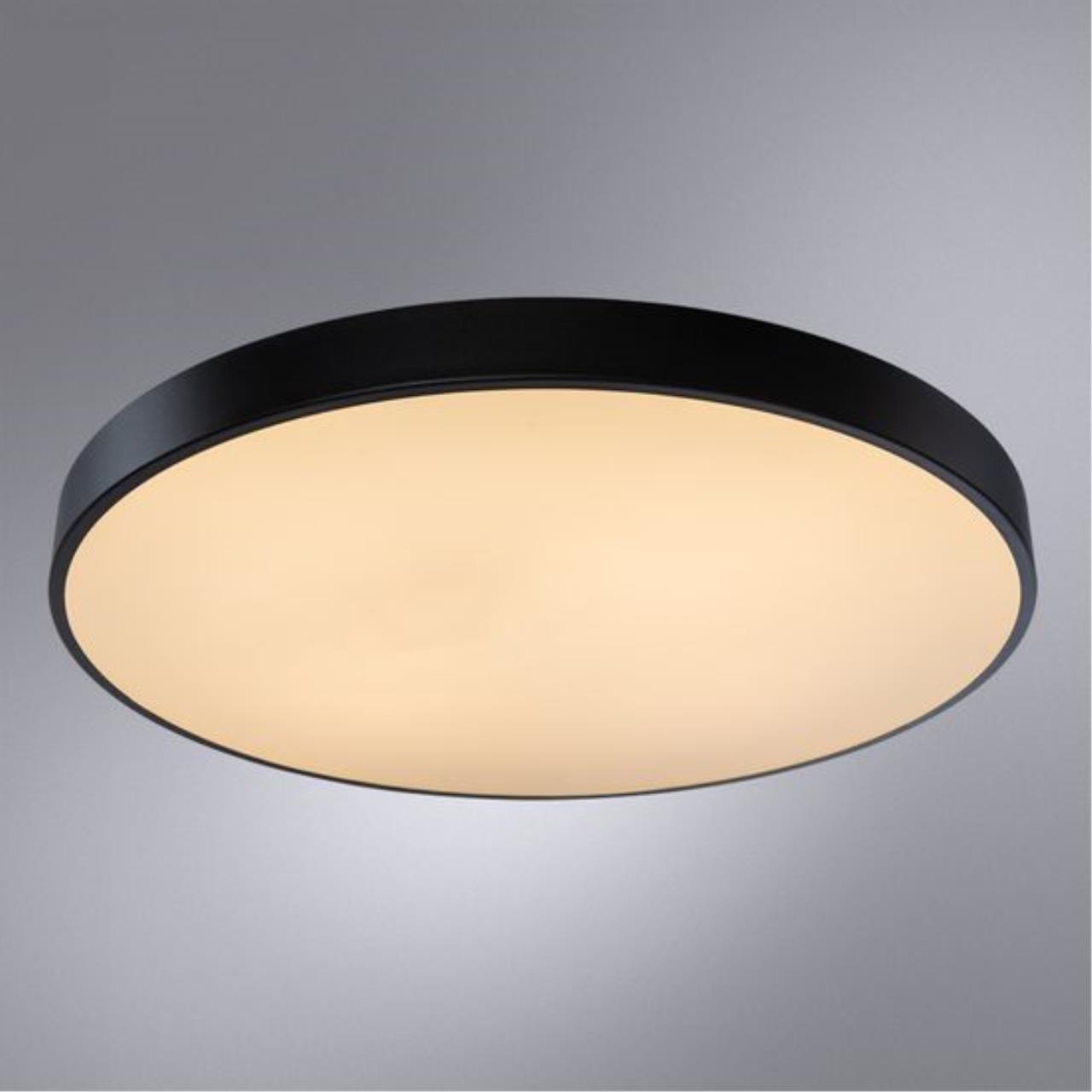 Картинка Потолочный светодиодный светильник Arte Lamp Arena A2673PL-1BK