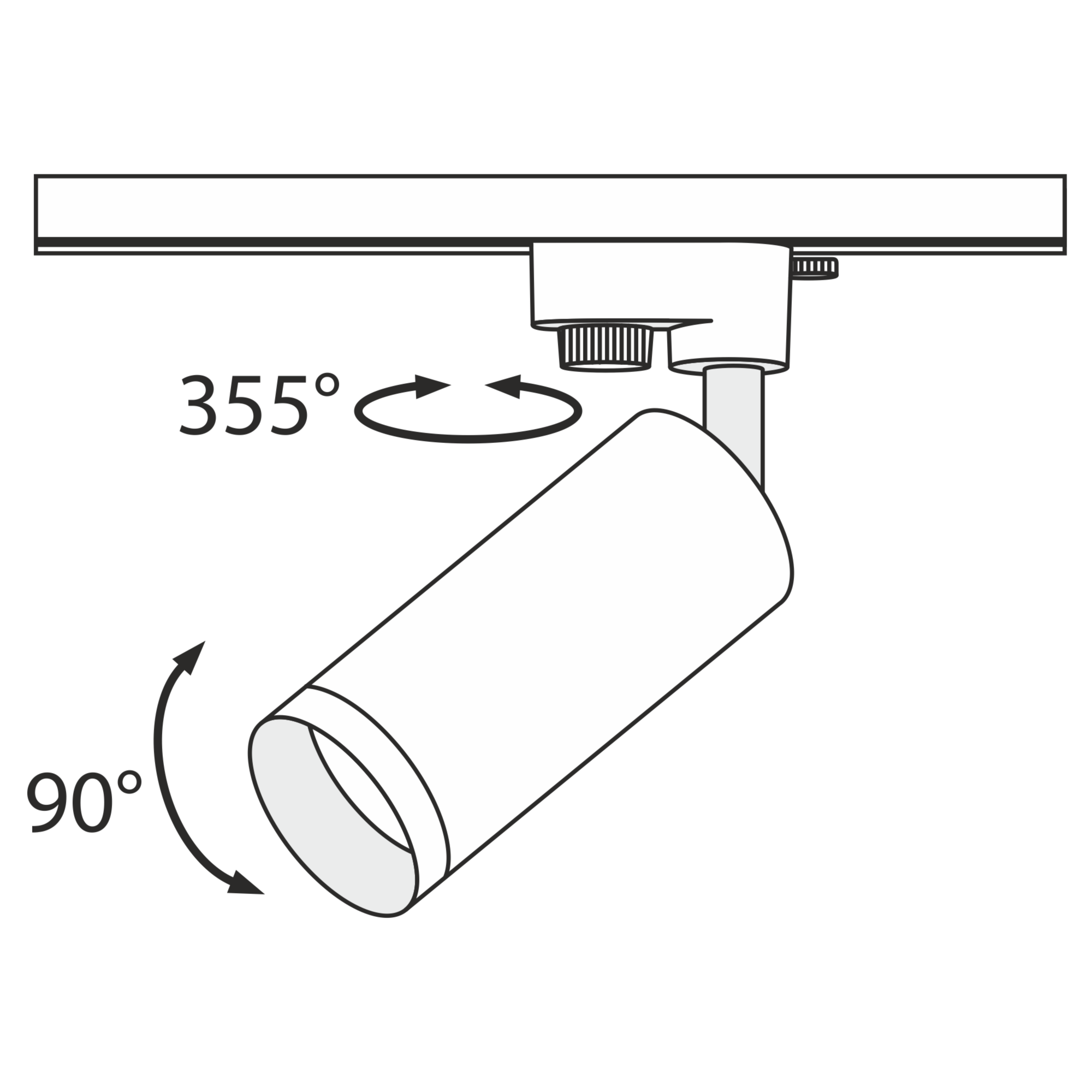 Картинка Трековый светильник Maytoni Track TR004-1-GU10-W