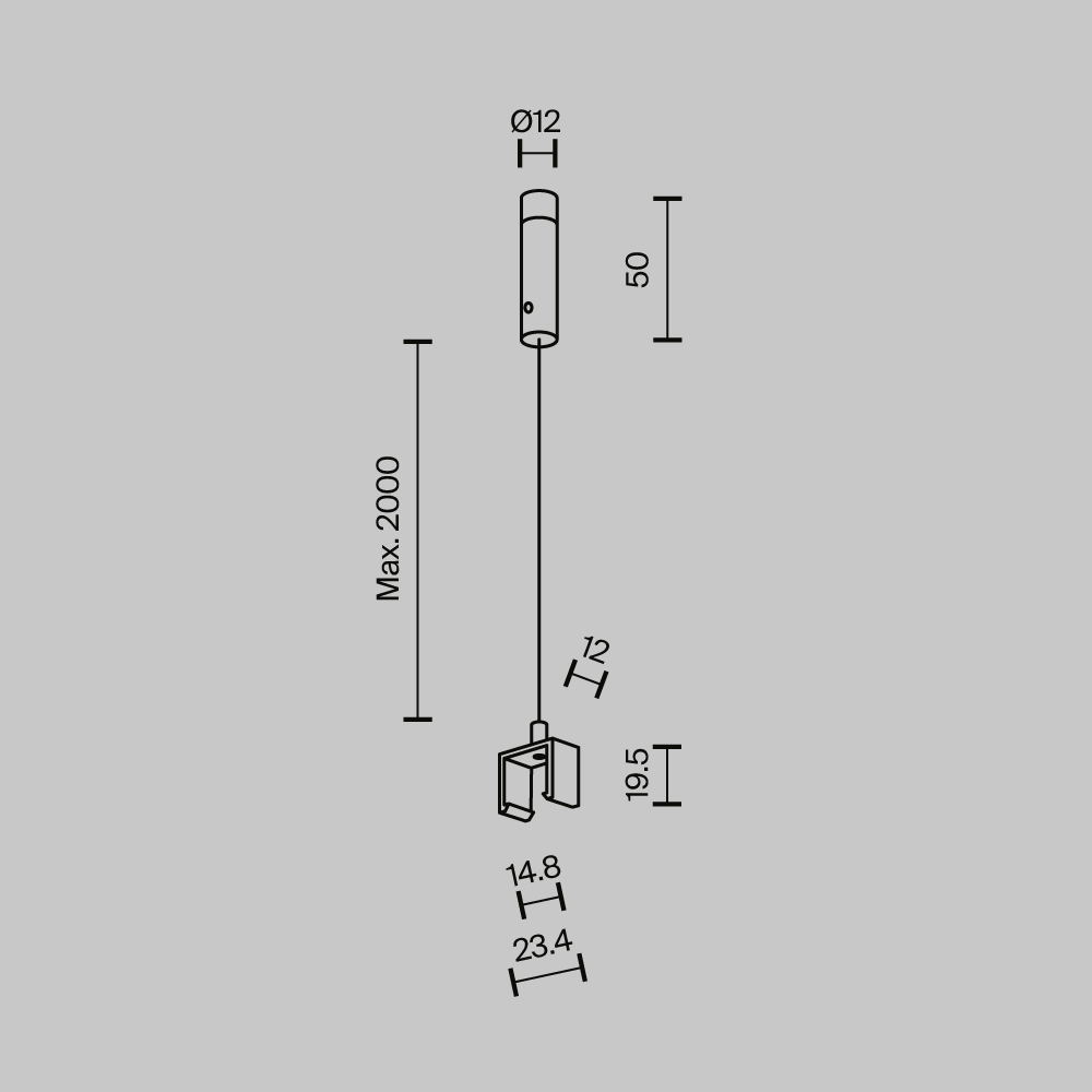Картинка Тросовый подвес Exility X Technical TRA239SW-2B