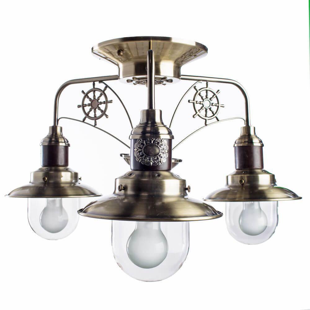 люстры потолочная люстра arte lamp sailor a4524pl-3ab, доставка по Казахстану 