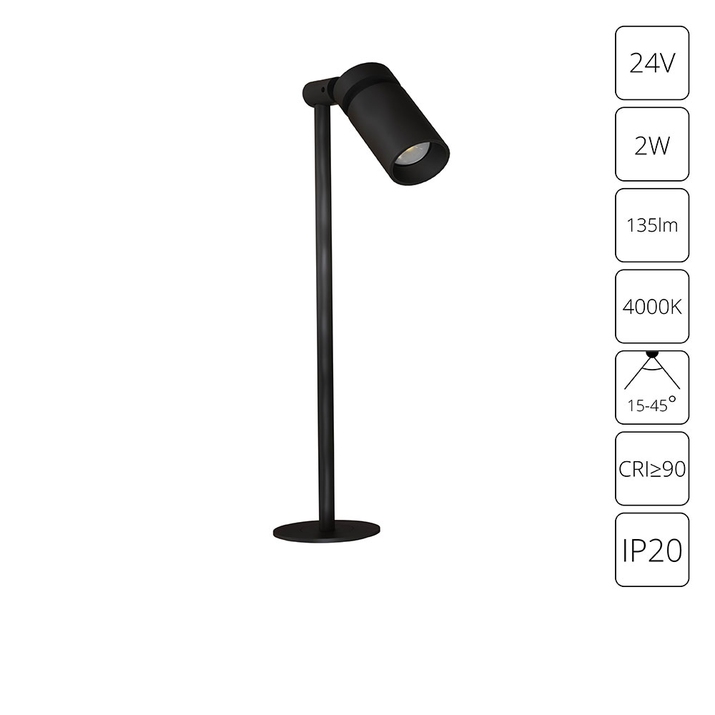 Светильник витринный Arte Lamp PRESTO A6194LT-1BK