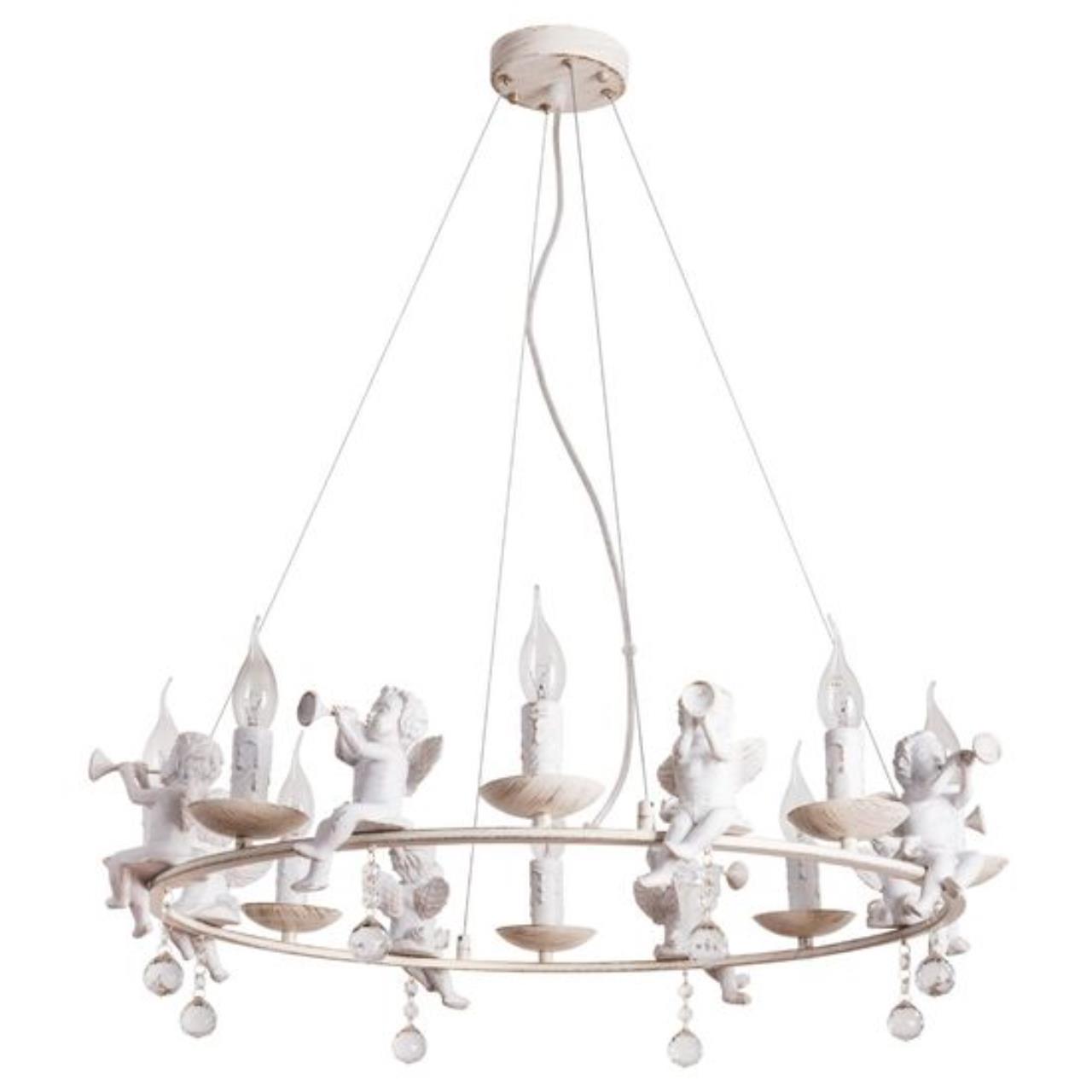 Картинка Подвесная люстра Arte Lamp Amur A1133SP-8WG