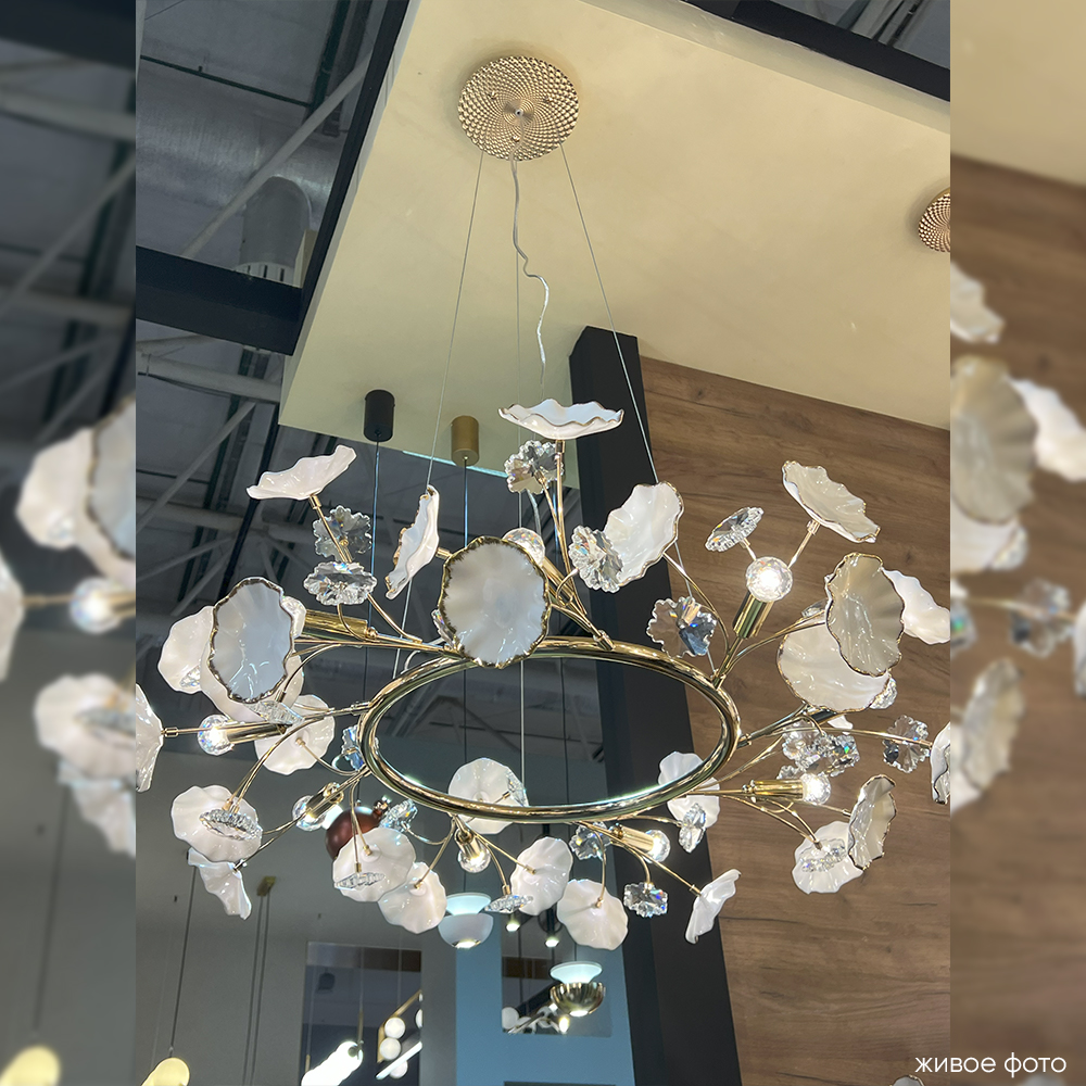 Картинка Подвесной светильник Crystal Lux MARGO SP9R Crystal Lux 2370/309R