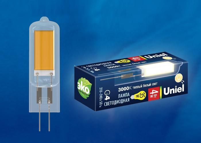 LED-JC-220/4W/3000K/G4/CL GLZ08TR купить в Алматы svet.kz