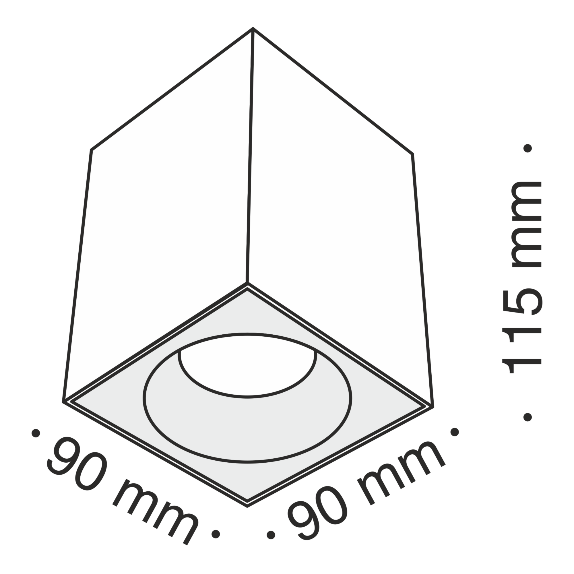 Картинка Потолочный светильник Maytoni Sirius C030CL-01W