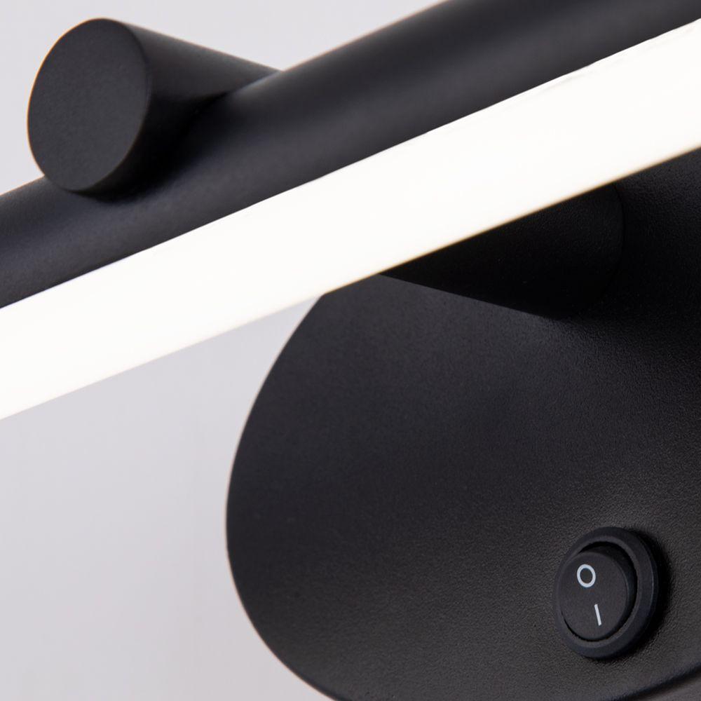 Картинка Подсветка для зеркал Arte Lamp Ronnie A8025AP-1BK