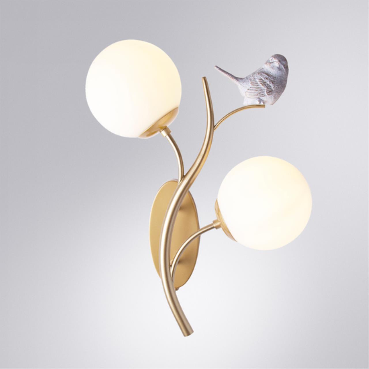 Картинка Настенный светильник CAMOMILLA Arte Lamp A9712AP-2SG