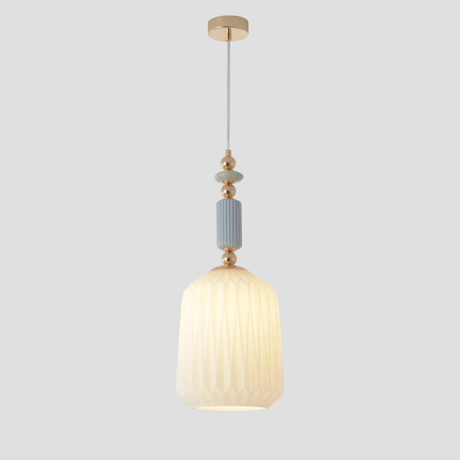 светильник подвесной crystal lux meringue sp1.2 crystal lux 3961/201, доставка по Казахстану 