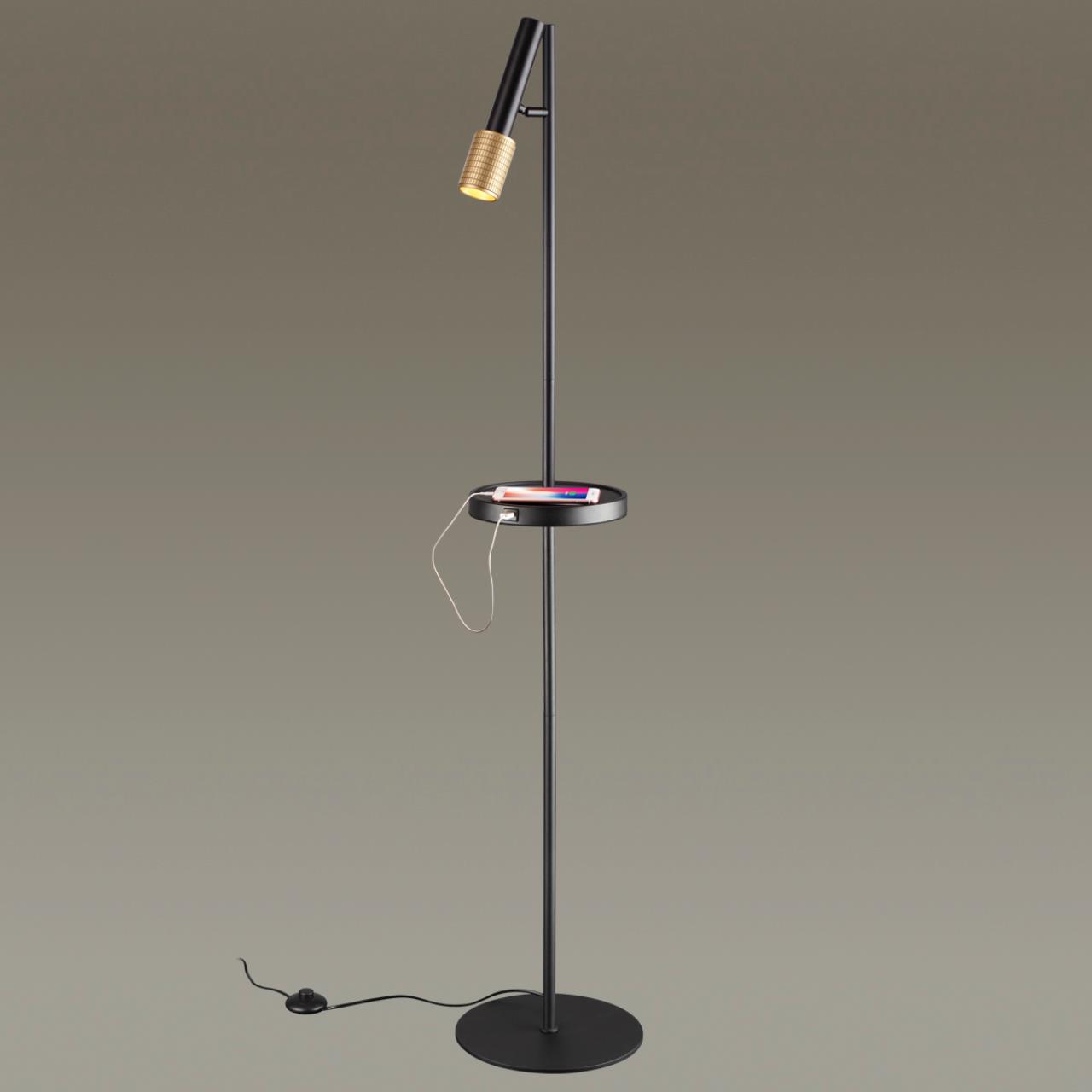 Картинка Торшер Odeon Light Hightech Mehari 4240/1F
