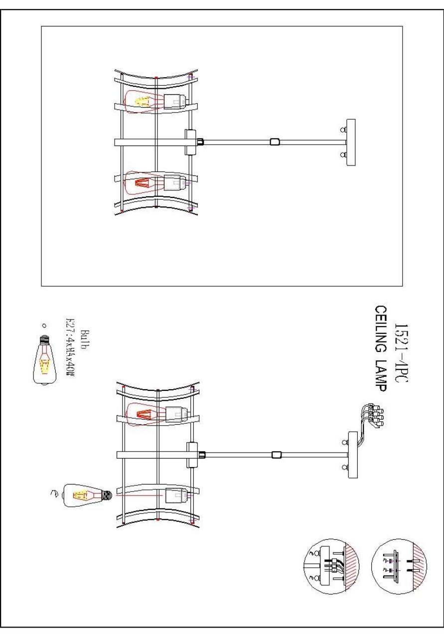 Картинка Подвесная люстра Favourite Werk 1521-4PC