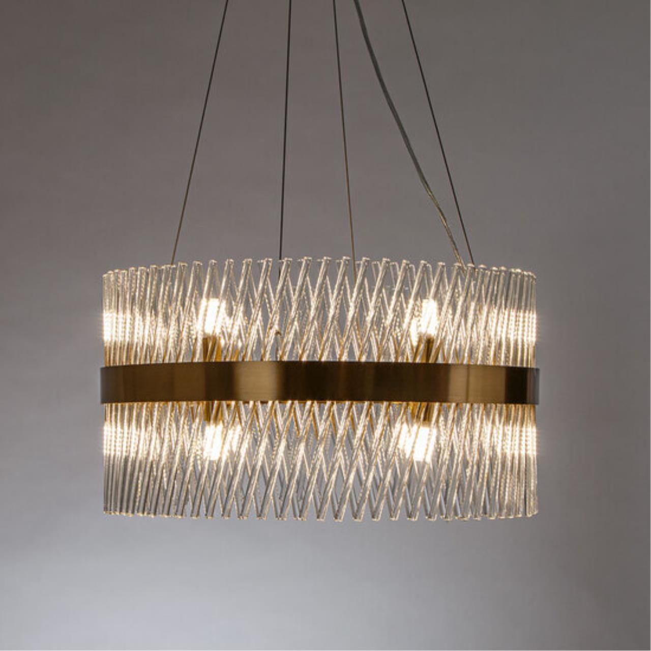 Картинка Подвесная люстра Arte Lamp ACAPULCO A1073LM-12PB