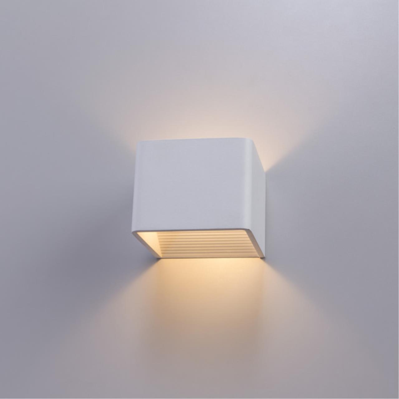 Картинка Настенный светодиодный светильник Arte Lamp Scatola A1423AP-1WH