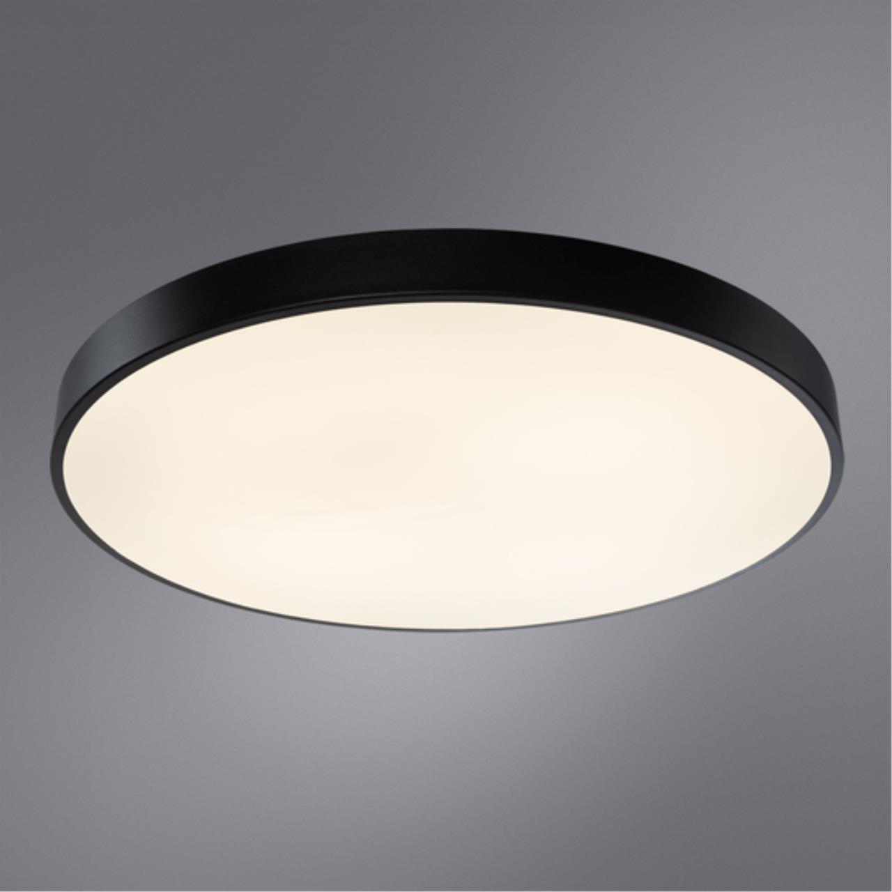 Картинка Потолочный светодиодный светильник Arte Lamp Arena A2673PL-1BK