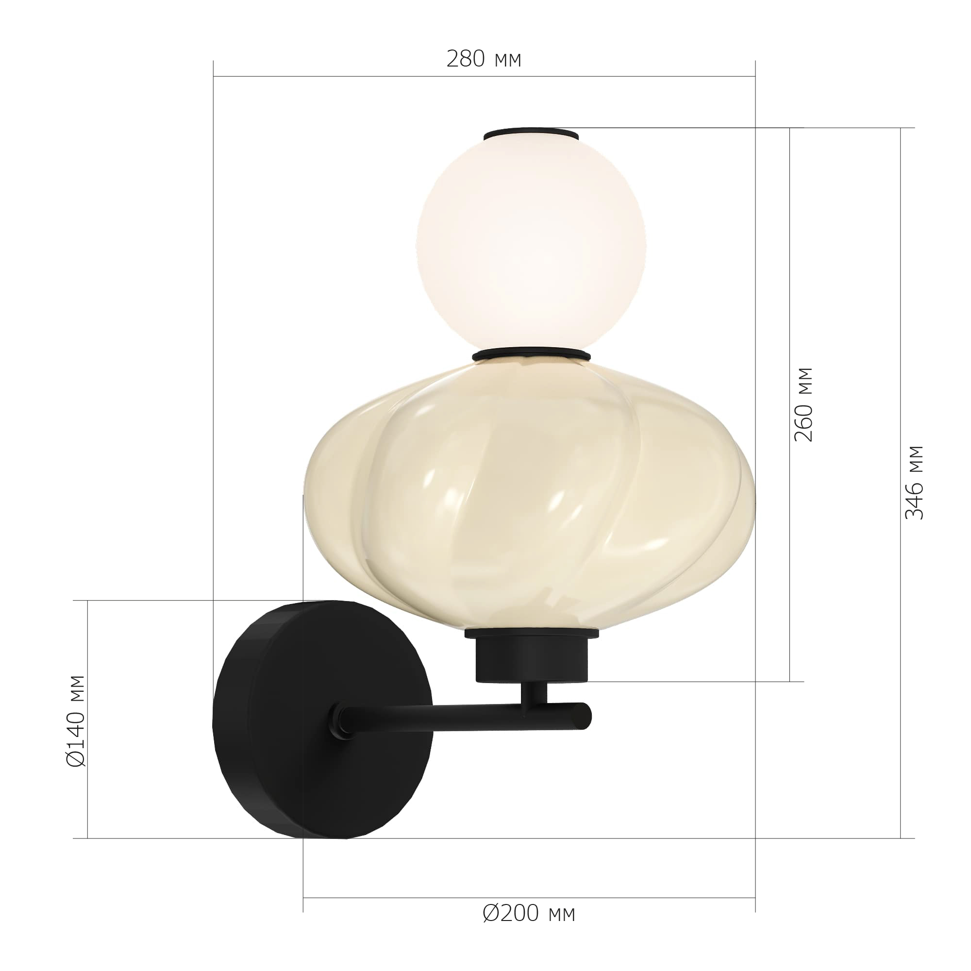 Картинка SL6134.411.01 Бра ST-Luce FLORENTINI