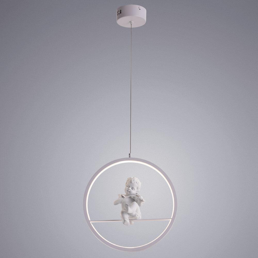 Картинка Подвесной светодиодный светильник Arte Lamp Paradise A6065SP-1WH